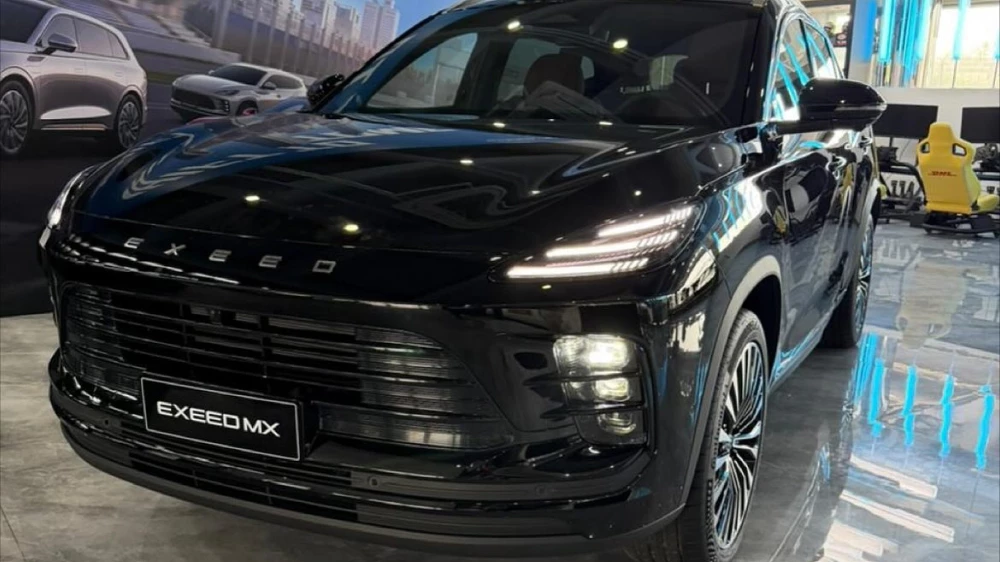 Новый кроссовер Exeed MX с полным приводом замечен в Китае