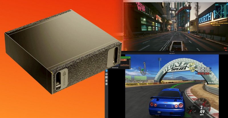 Nvidia DGX Spark запускает игры, включая Cyberpunk 2077, но с трудностями