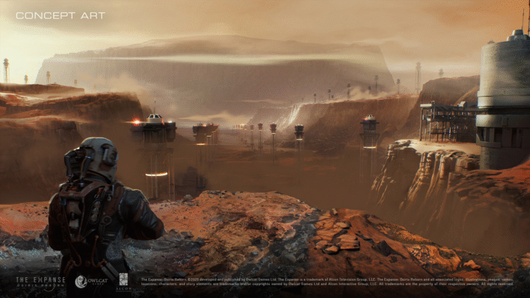 Owlcat Games представила концепт Марса в The Expanse: Osiris Reborn