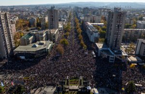 Протесты в Сербии: годовщина трагедии в Нови-Саде