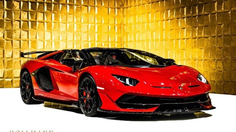 Редкий Lamborghini Aventador SVJ Roadster: последний суперкар с атмосферным V12