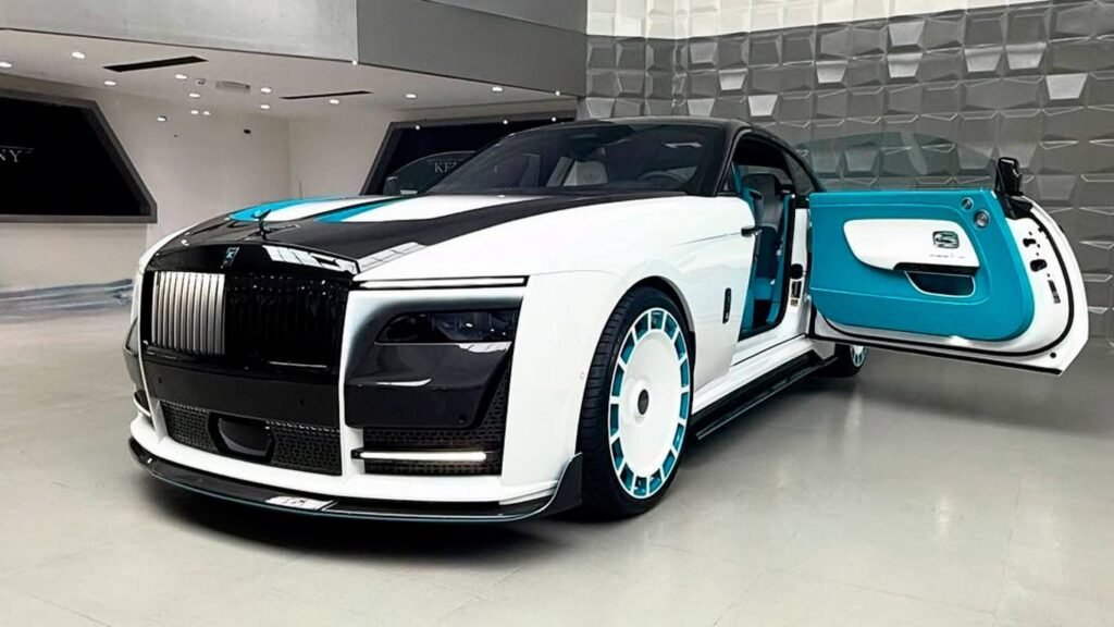 Rolls-Royce Spectre в необычном дизайне: проект ателье Keyvany