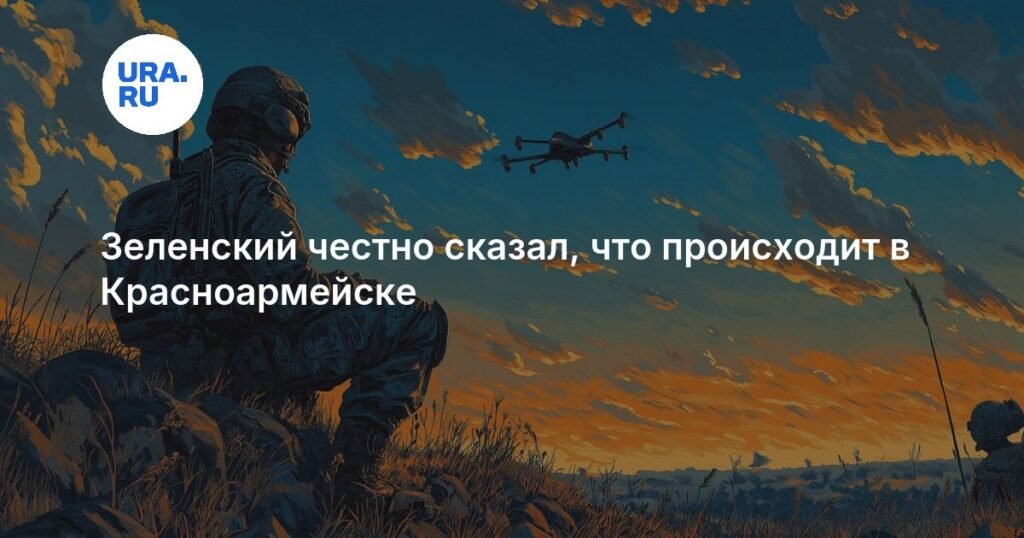 Ситуация в Красноармейске: Зеленский рассказал о напряженности на фронте