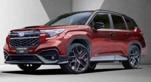 Subaru Forester STI: первые изображения и детали