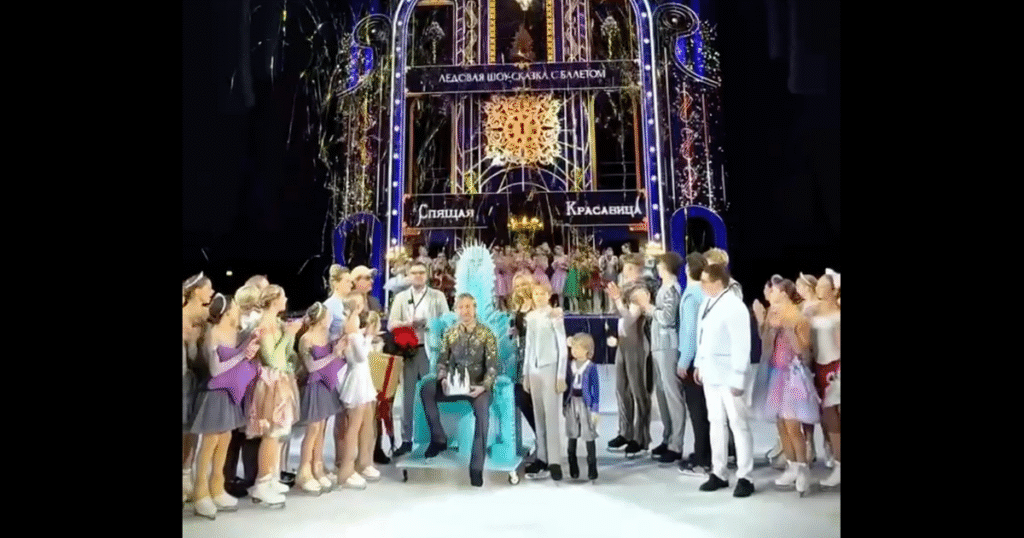 Сына Плющенко и Рудковской увезли на скорой после ледового шоу