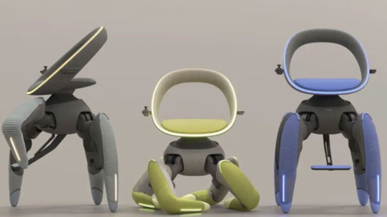 Toyota представила революционное роботизированное кресло Walk Me