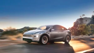 Водитель Tesla Model Y устроил переполох на мотогонках в Калифорнии