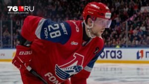 Защитник «Локомотива» Мартин Гернат получил травму лица в матче с «Барысом»