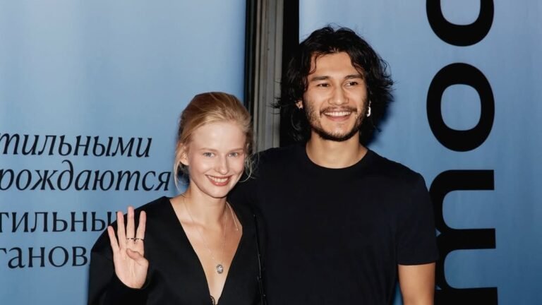 Александра Бортич вышла в свет с новым избранником