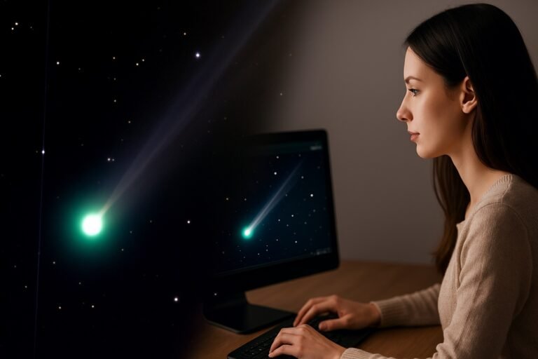 Анализ спектра кометы 3I/ATLAS с помощью Python и ИИ