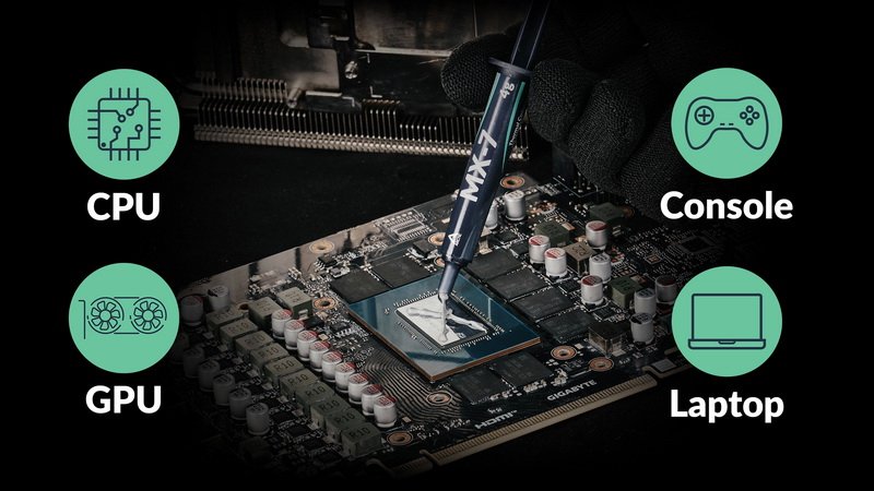 Arctic MX-7: новая термопаста без необходимости размазывания