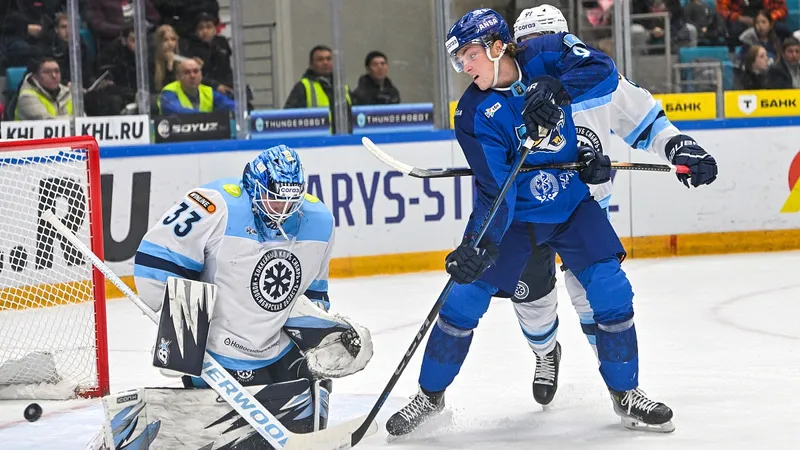 «Барыс» уступил «Сибири» в домашнем матче КХЛ