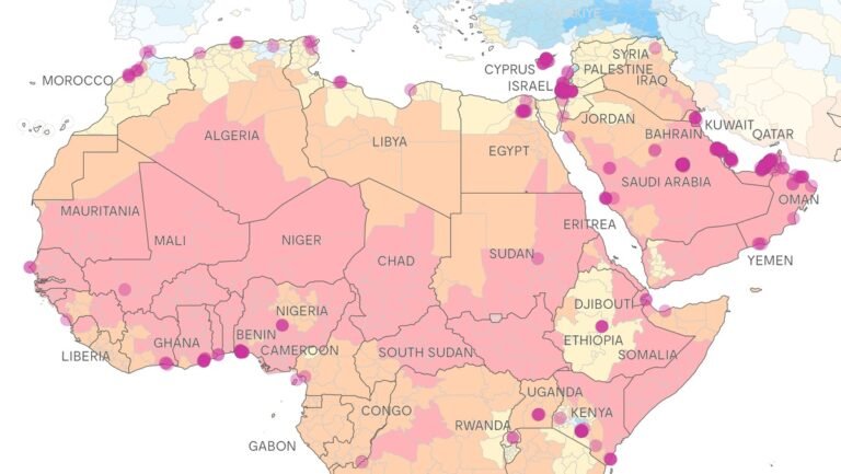 Эксперты составили карту ЦОД в жарких странах