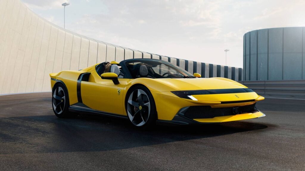 Ferrari 849 Testarossa: Революционный гибридный суперкар