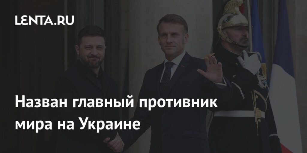 Флориан Филиппо: Макрон - главный противник мира на Украине