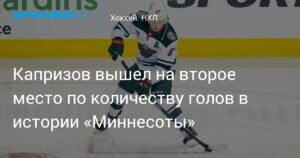 Капризов - второй в истории Миннесоты по голам