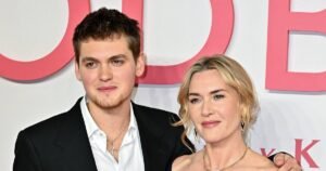 Кейт Уинслет и ее 21-летний сын-актер на премьере фильма в Лондоне