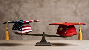 Китай догоняет США в научных исследованиях