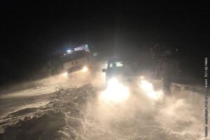 Метель в Саратовской области: движение по 6 трассам ограничено второй день