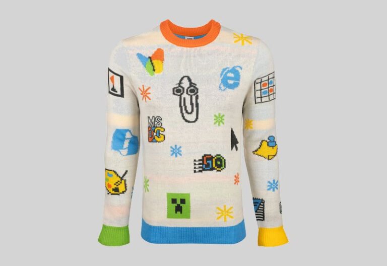 Microsoft представила новый рождественский свитер с логотипом Copilot
