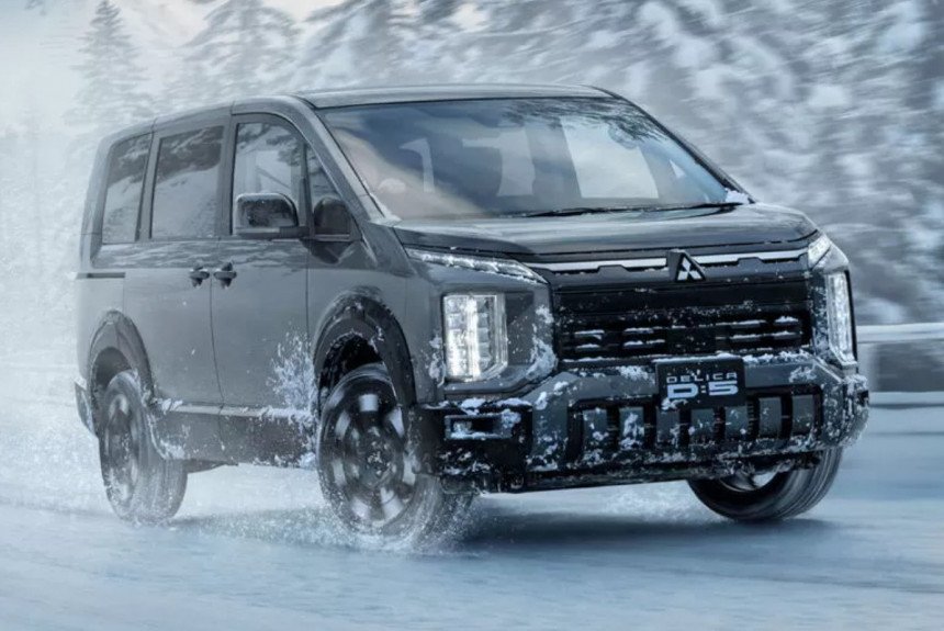Минивэн Mitsubishi Delica D:5 обновился во второй раз