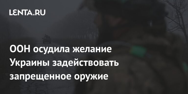 ООН: планы Украины использовать запрещенные мины нарушают международное право