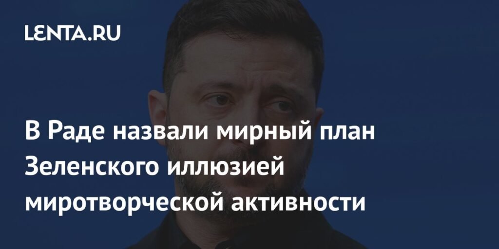 План Зеленского: иллюзия мира или реальность?