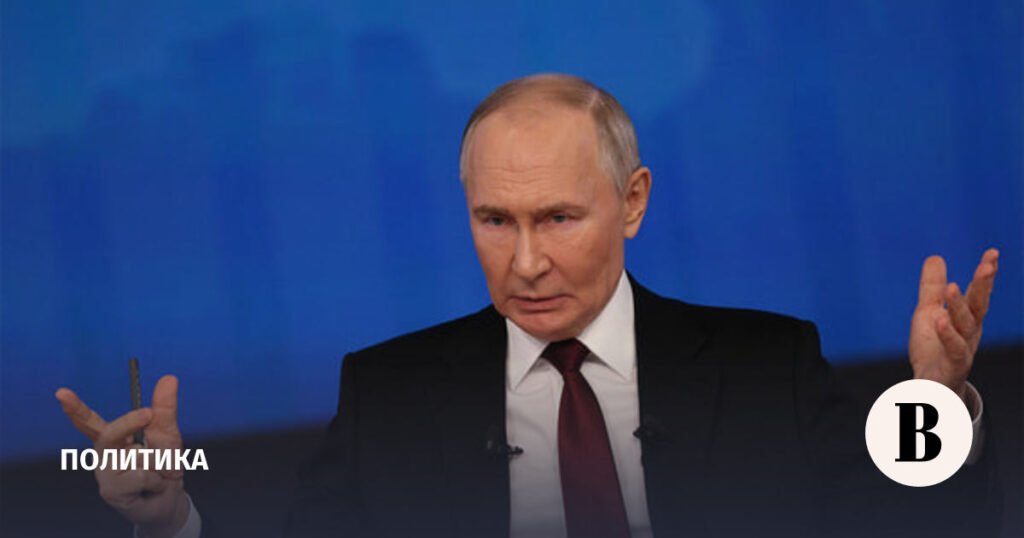 Путин: РФ готова к переговорам с Украиной на базе своих тезисов