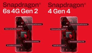 Qualcomm представила процессоры Snapdragon 6s 4G Gen 2 и Snapdragon 4 Gen 4