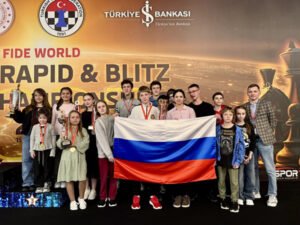 Россияне выиграли пять медалей на первенстве мира по блицу