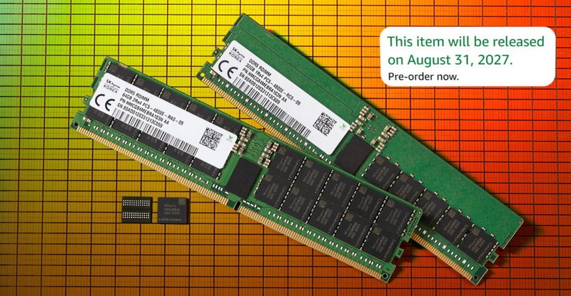 SK hynix: дефицит памяти продлится до 2028 года