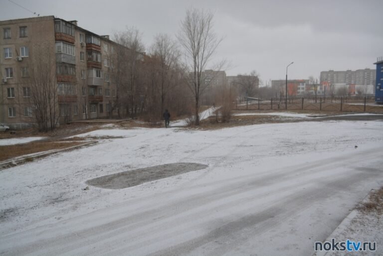 Снег в Новотроицке: календарная зима началась