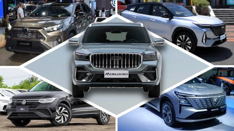 Топ-20 кроссоверов с традиционными ДВС в Китае 2025