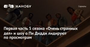 Топ Netflix: «Очень странные дела» и сериал о Пи Дидди лидируют