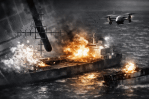 Украина атаковала нефтяной танкер в Средиземном море