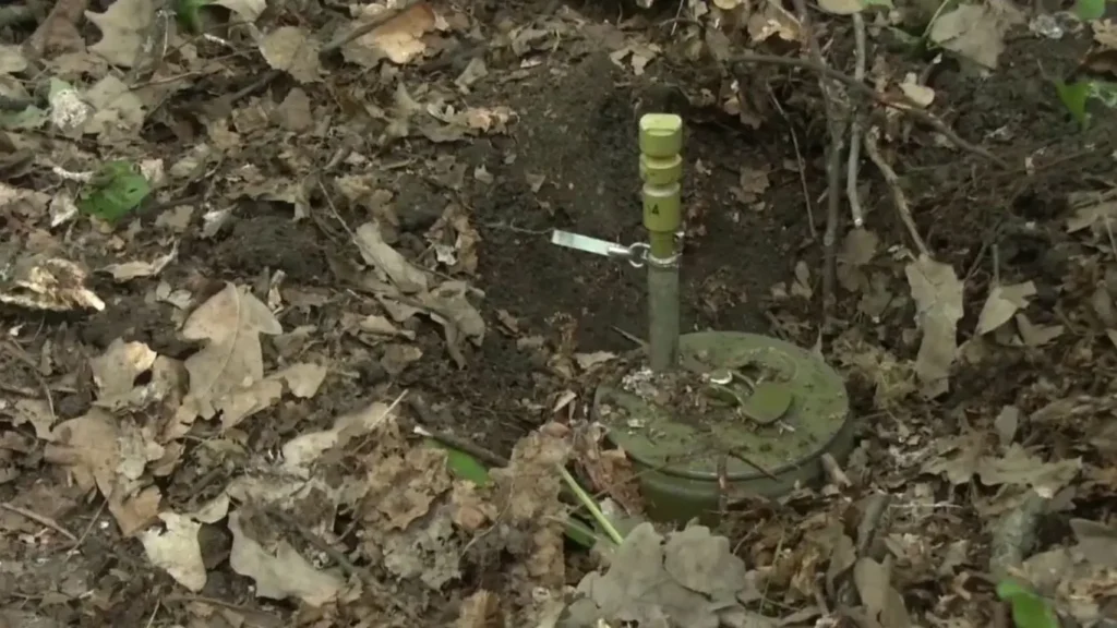 Украина обвинена в применении запрещенных мин