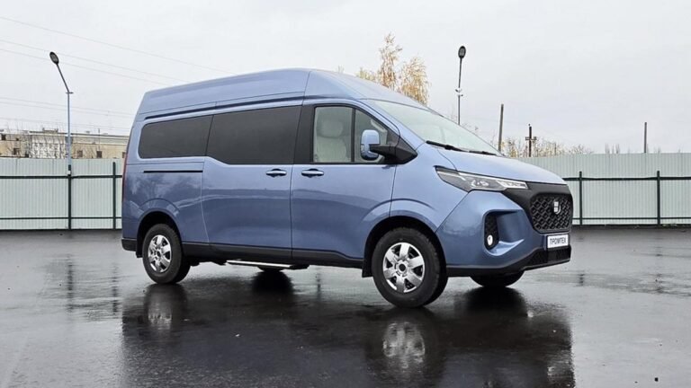 В России представлен микроавтобус Kapitan-ЕНА L2H2 от «Промтех»