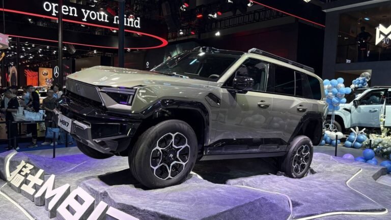 Внедорожник Dongfeng M-Hero M817 PHEV с автопилотом Huawei достиг важной вехи