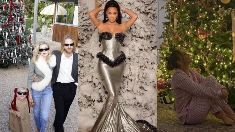 Звезды на Рождество: как знаменитости праздновали 2025 год