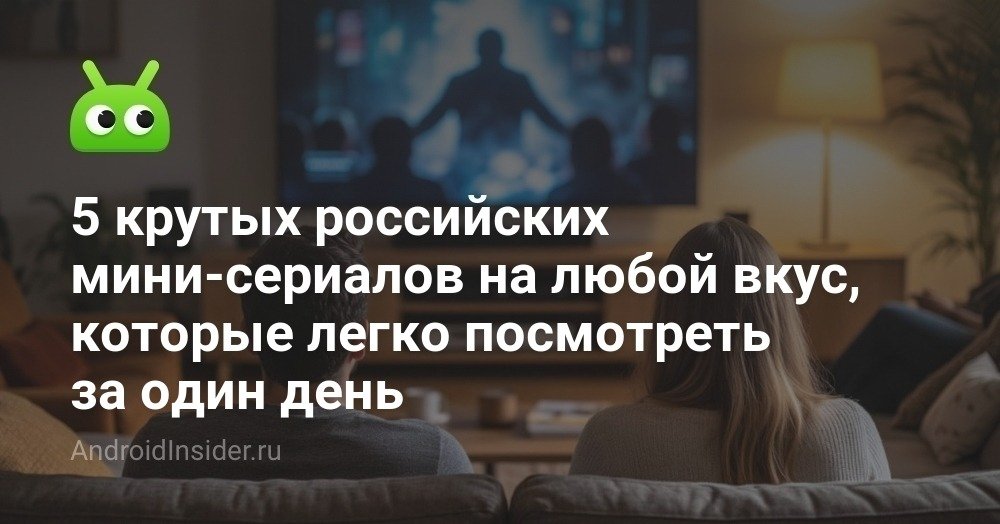 5 лучших российских мини-сериалов для увлекательного просмотра
