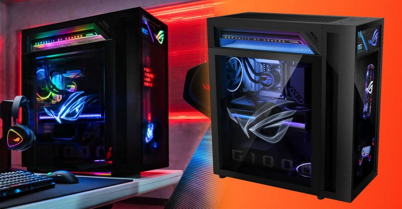 Asus ROG G1000: первый ПК с голографическими вентиляторами AniMe Holo