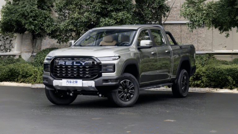 Chery представила электропикап для конкуренции с Toyota Hilux