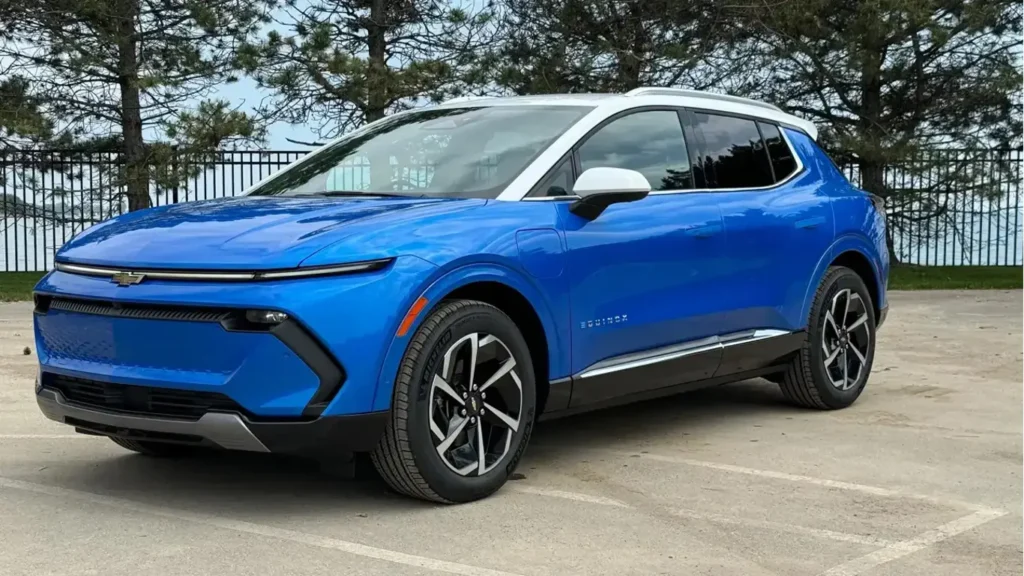 Chevrolet Equinox 2023 года отзывают из-за ошибок топливного насоса