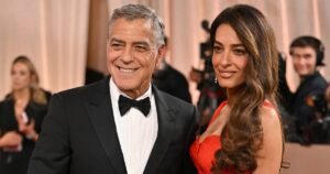 Джордж и Амаль Клуни на «Золотом глобусе»: редкое появление