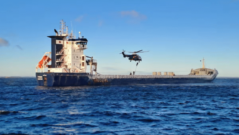 Финская таможня обнаружила санкционные товары и россиян на судне, повредившем кабель