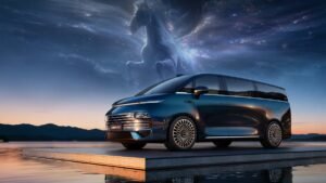 Geely представила минивэн Galaxy V900 с гибридной силовой установкой