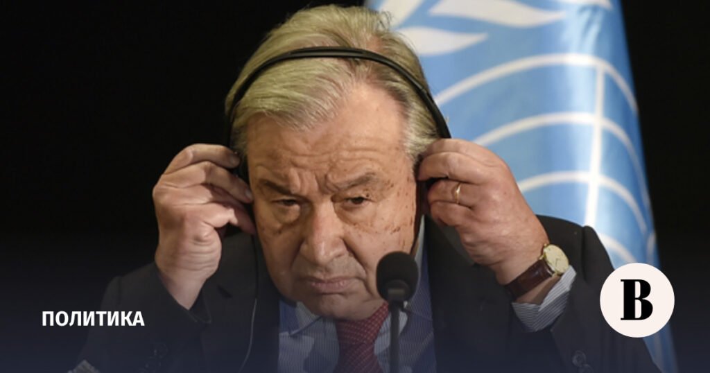 Генсек ООН осудил удар ВСУ по селу Хорлы