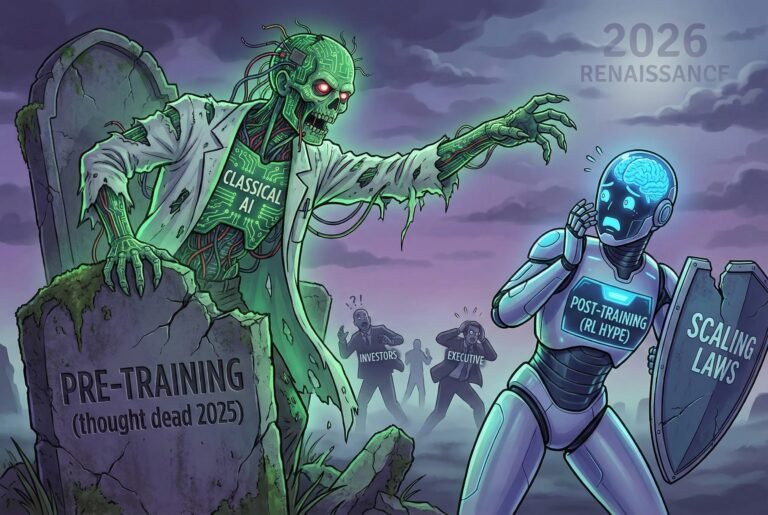 Главная ошибка ИИ: почему предварительное обучение снова в приоритете