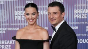 Кэти Перри и Орландо Блум вместе с дочерью на премьере «Паддингтона»