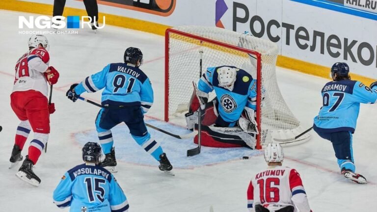 ХК «Сибирь» проиграл «Локомотиву»: фоторепортаж с матча